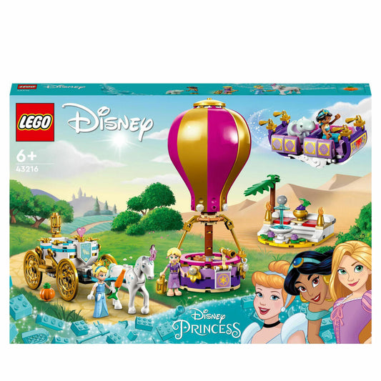 LEGO Disney Prinzessin Prinzessinnen auf magischer Reise, 320-tlg., Bauset, Konstruktionsset, Bausteine, Spielzeug, ab 6 Jahre, 43216