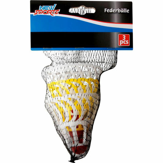 New Sports Aerorecord-Federbälle, 3er Set, Federball, Badminton, Zubehör, 74101445