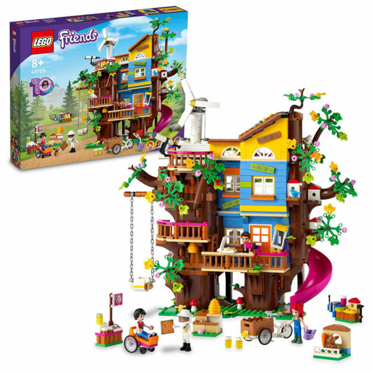 LEGO Friends Freundschaftsbaumhaus, 1114-tlg., Bauset, Konstruktionsset, Bausteine, Spielzeug, ab 8 Jahre, 41703
