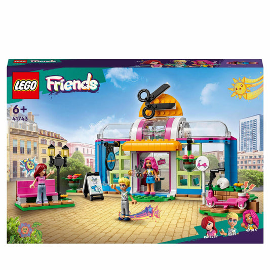 LEGO Friends Friseursalon, 401-tlg., Bauset, Konstruktionsset, Bausteine, Spielzeug, ab 6 Jahre, 41743