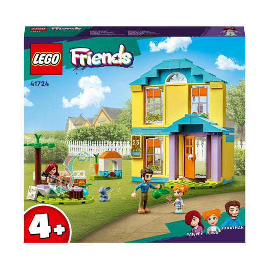 LEGO Friends Paisleys Haus, 185-tlg., Bauset, Konstruktionsset, Bausteine, Spielzeug, ab 4 Jahre, 41724