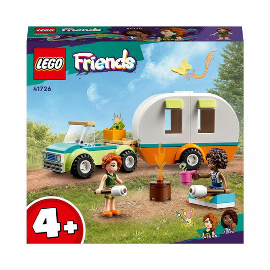 LEGO Friends Campingausflug, 87-tlg., Bauset, Konstruktionsset, Bausteine, Spielzeug, ab 4 Jahre, 41726
