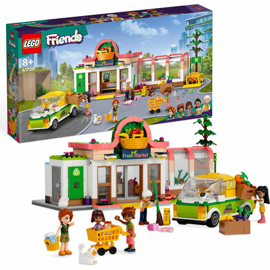 LEGO Friends Bio-Laden, 830-tlg., Bauset, Konstruktionsset, Bausteine, Spielzeug, ab 8 Jahre, 41729