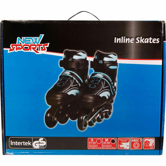 New Sports Inliner Blue, ABEC 7, Size 31 - 34