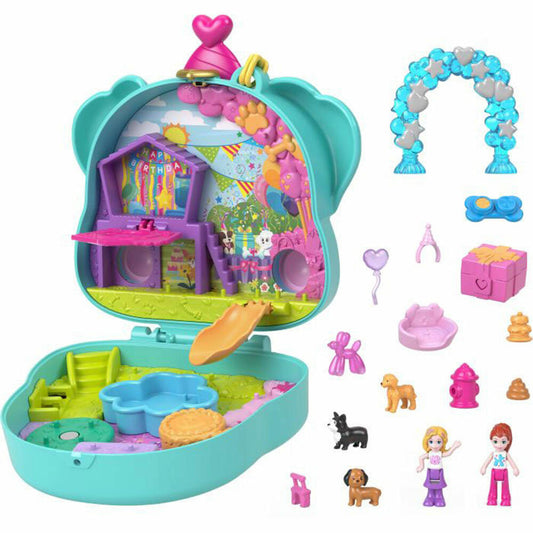 Mattel HKV30 Polly Pocket Doggy Birthday Bash
