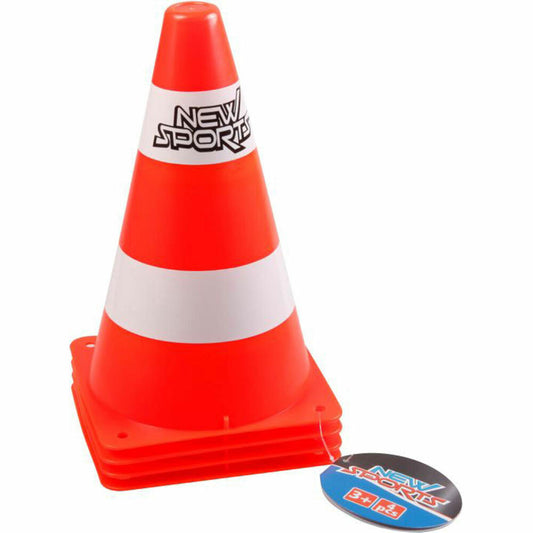 New Sports pylon set, 4 pieces, height approx. 26 cm