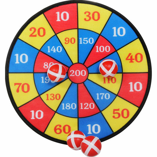 Outdoor Active Dartscheibe Klett, Wurfspiel, Dart, Dartboard, Kinder, Spielzeug, ab 3 Jahre, 74607756