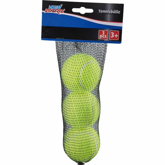 New Sports Tennisbälle, 3er Set, Tennisball, Tennis Ball, Zubehör, 74201229