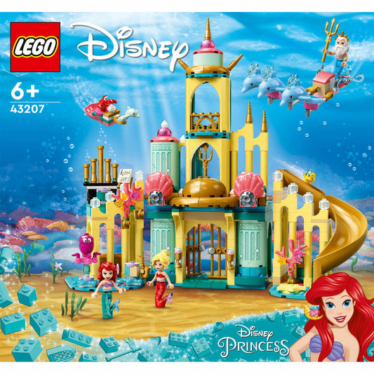 LEGO Disney Princess 43207 Arielles Unterwasserschloss