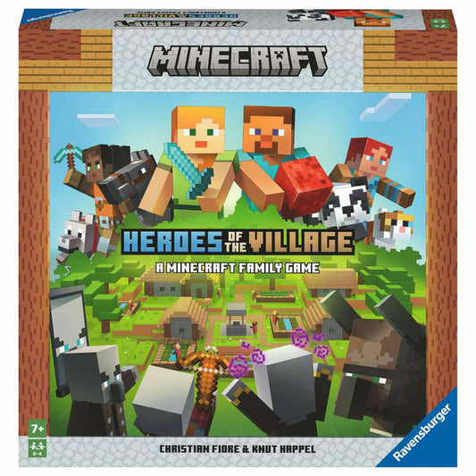 Ravensburger game Minecraft Heroes of the Village, for children from 7 years, 20914