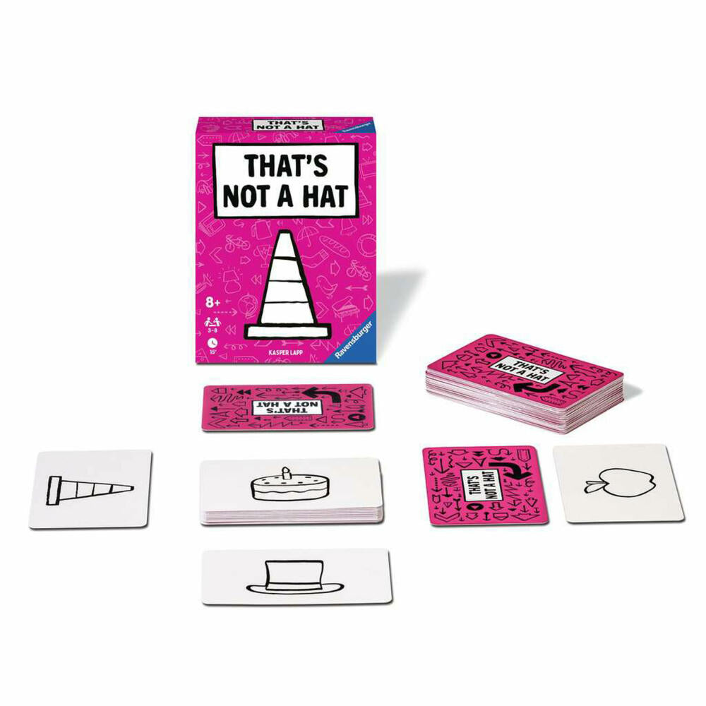 Ravensburger Thats not a hat, card game, party game, board game, memory game, 20954