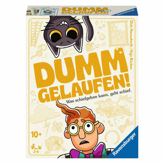 Ravensburger Dumm gelaufen!, card game, board game, family game, 20968