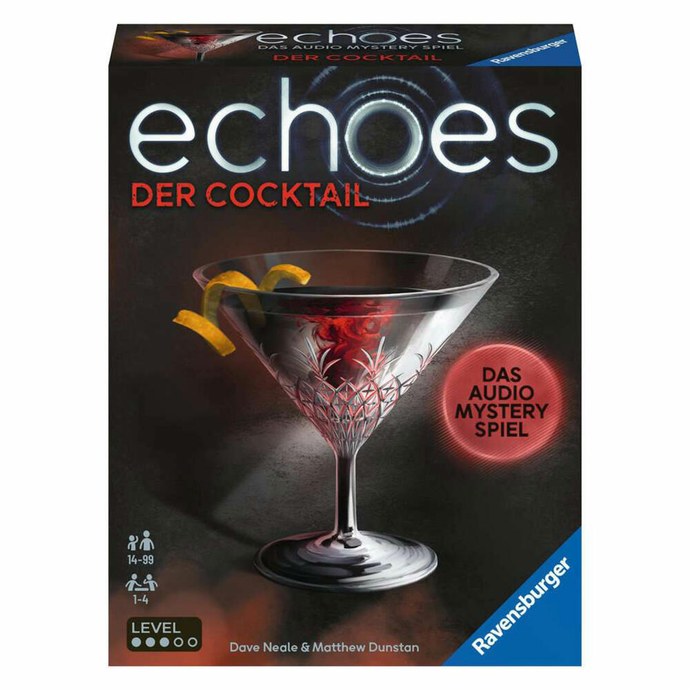 Ravensburger Spiel echoes Der Cocktail, für Kinder ab 14 Jahren, 20814