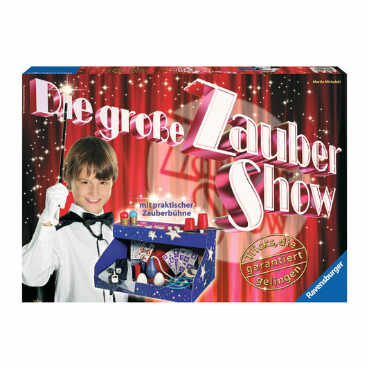 Ravensburger The Great Magic Show, Magic Box, Magic, Magic Box, Magician, Children's Game, Children's Game, Trick Box, 21940 7