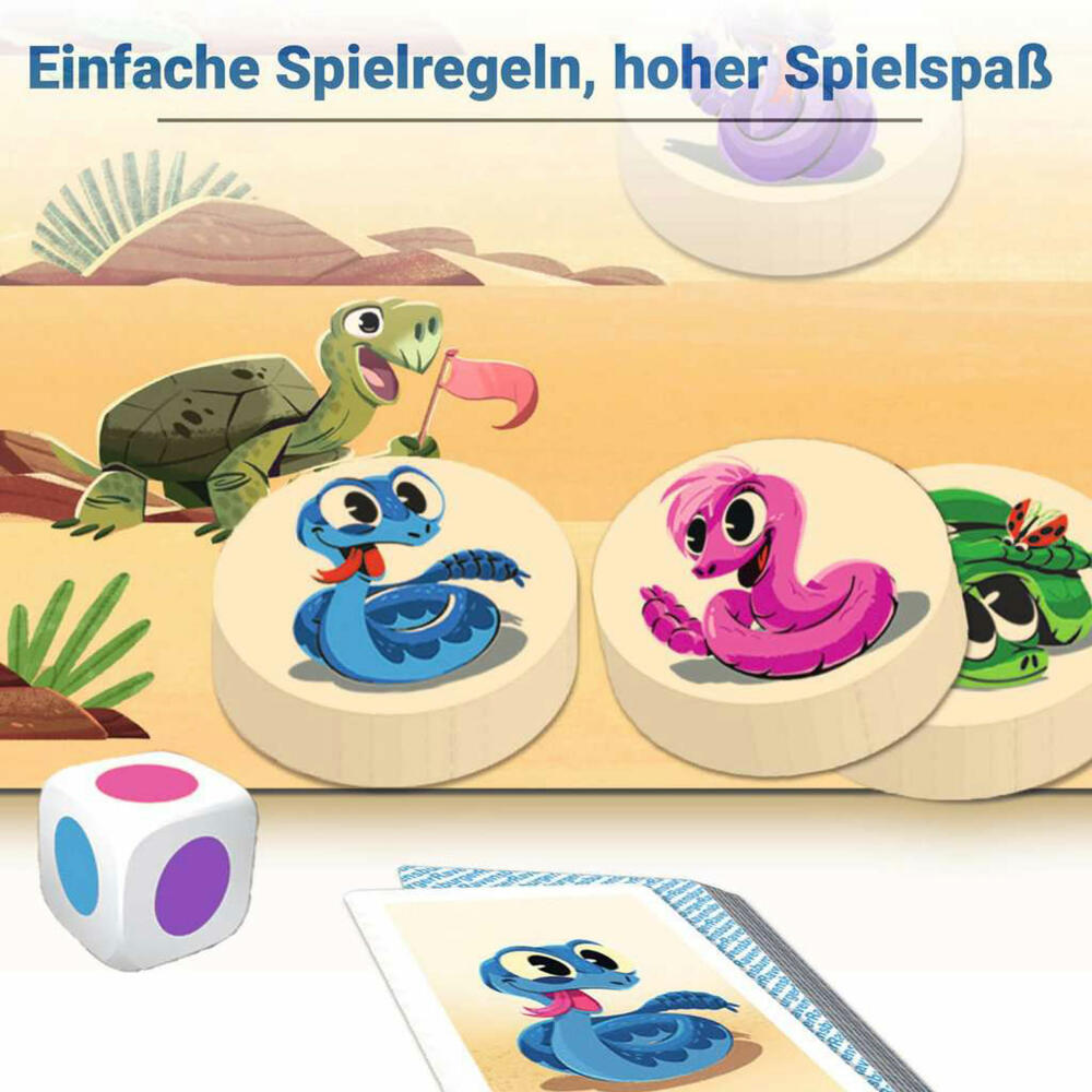 Ravensburger Tempo, little rattlesnake!, dice game, board game, children's game, children, 20950