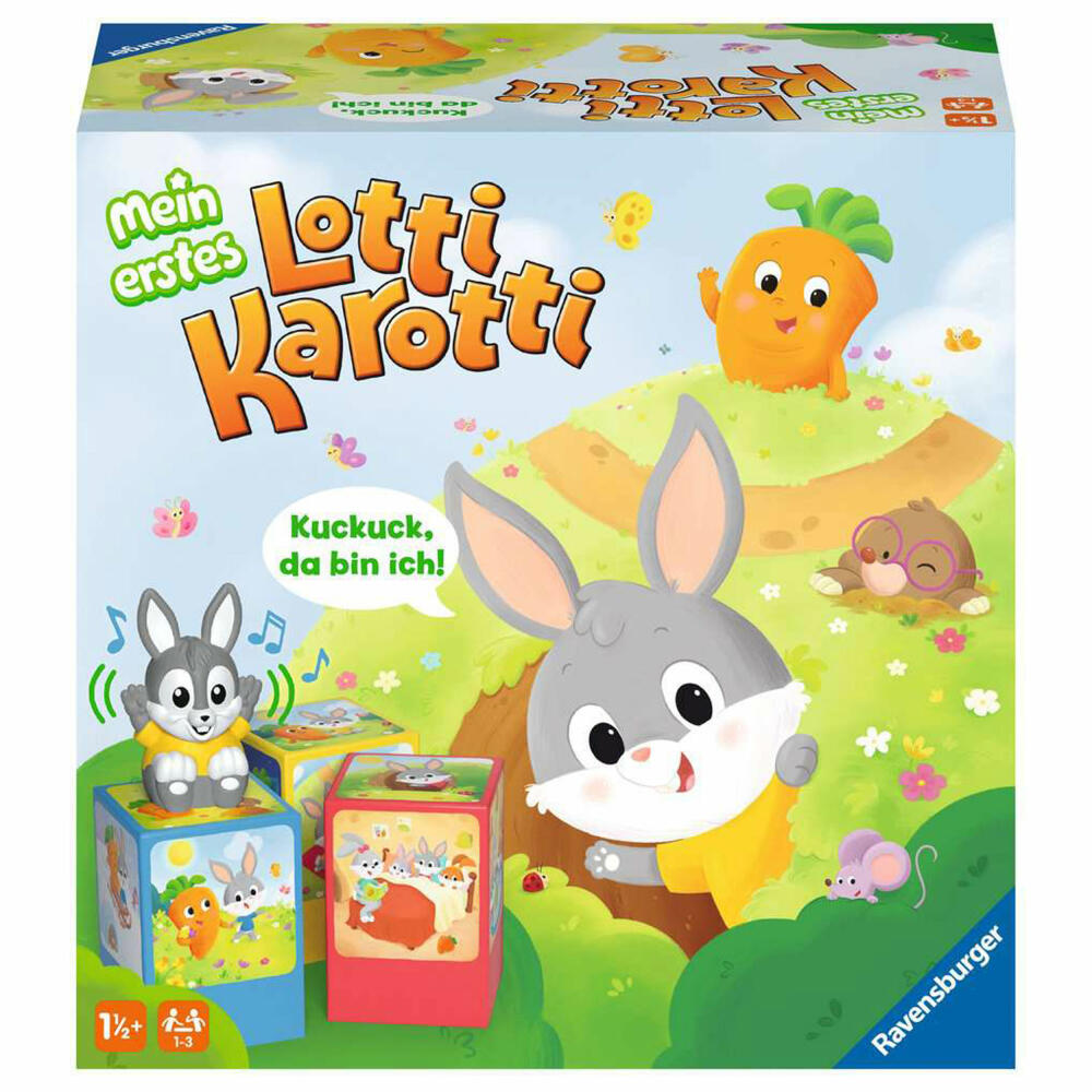 Ravensburger Spiel Mein erstes Lotti Karotti, für Kinder ab 1.5 Jahren, 20916