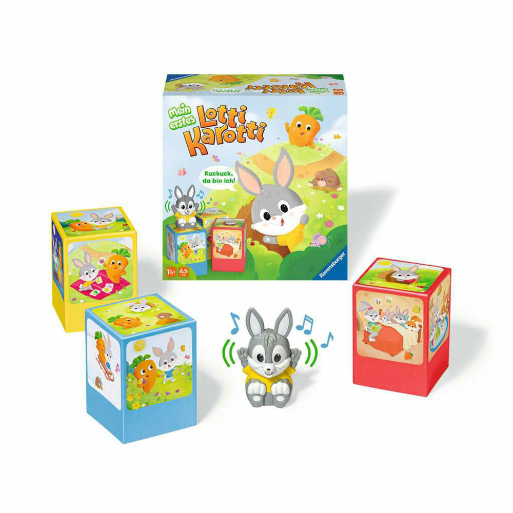 Ravensburger Spiel Mein erstes Lotti Karotti, für Kinder ab 1.5 Jahren, 20916