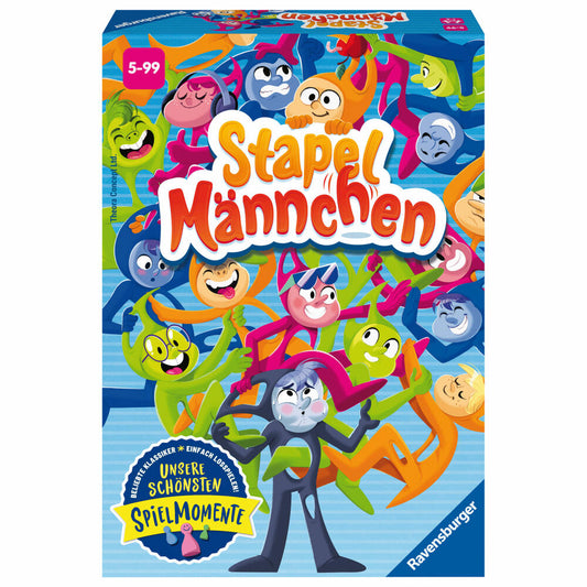 Ravensburger Stapelmännchen, Geschicklichkeitsspiel, Kinderspiel, Kinder Spiel, ab 5 Jahre, 20854
