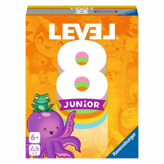 Ravensburger Kartenspiel Level 8 Junior, für Kinder ab 6 Jahren, 20860