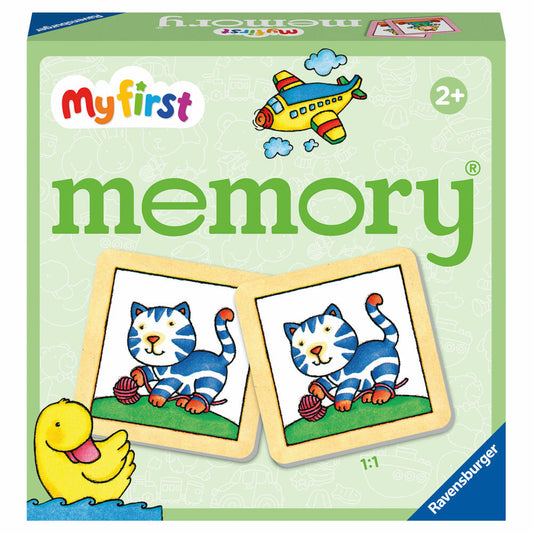 Ravensburger My first memory Meine Lieblingssachen, Memospiel, Kinderspiel, Kinder Spiel, ab 2 Jahre, 20877
