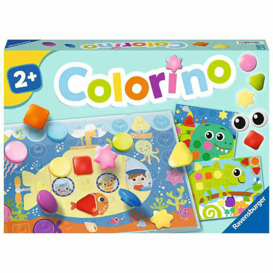 Ravensburger My Shapes-Colorino, plug-in game, color learning game, learning colors, children's game, children, 20987