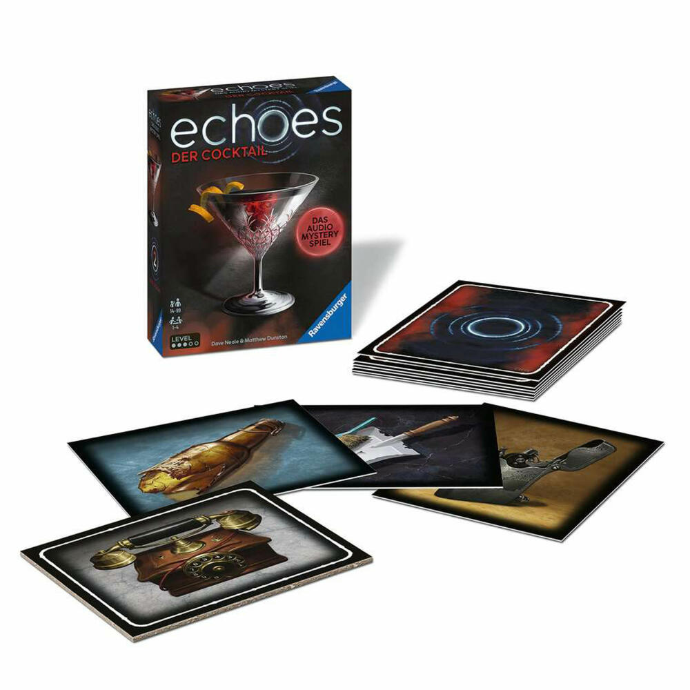 Ravensburger Spiel echoes Der Cocktail, für Kinder ab 14 Jahren, 20814