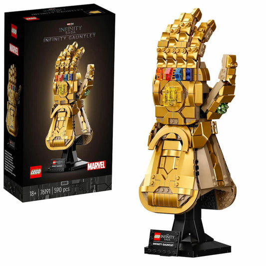 LEGO Marvel Super Heroes Infinity Glove, 590 pcs., building set, construction set, building blocks, ages 18 and up, 76191