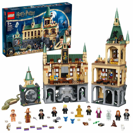 LEGO Harry Potter Hogwarts Kammer des Schreckens, 851-tlg., Bauset, Konstruktionsset, Bausteine, Spielzeug, ab 8 Jahre, 76389