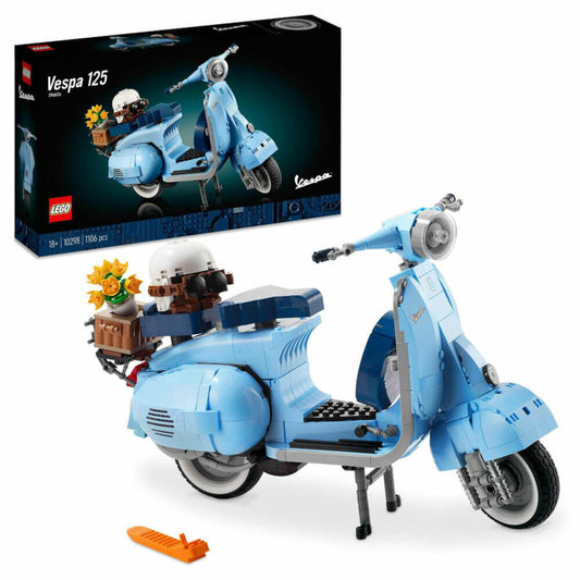 LEGO Creator Vespa 125, 1107 pcs, building set, construction set, building blocks, ages 18 and up, 10298