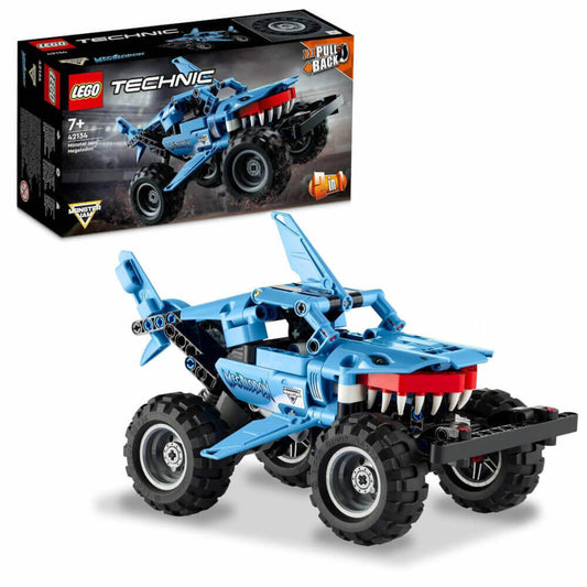 LEGO Technic Monster Jam Megalodon, 260-tlg., Bauset, Konstruktionsset, Bausteine, Spielzeug, ab 7 Jahre, 42134