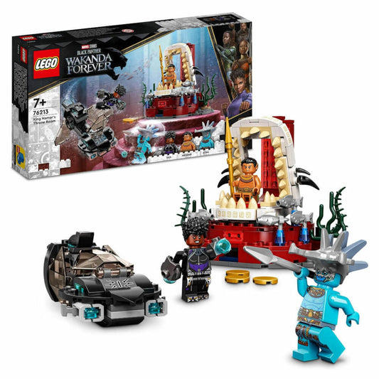 LEGO Super Heroes König Namors Thronsaal, 355-tlg., Bauset, Konstruktionsset, Bausteine, Spielzeug, ab 7 Jahre, 76213