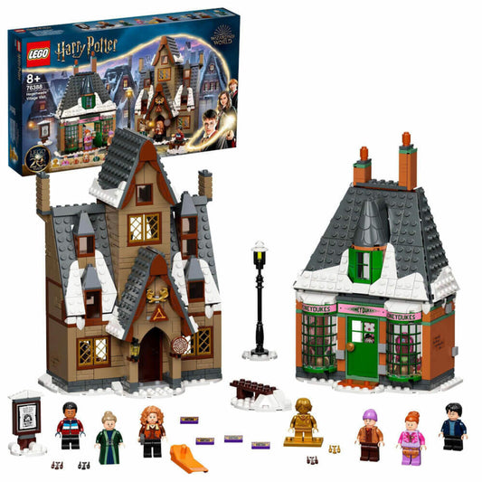 LEGO Harry Potter Besuch in Hogsmeade, 851-tlg., Bauset, Konstruktionsset, Bausteine, Spielzeug, ab 8 Jahre, 76388