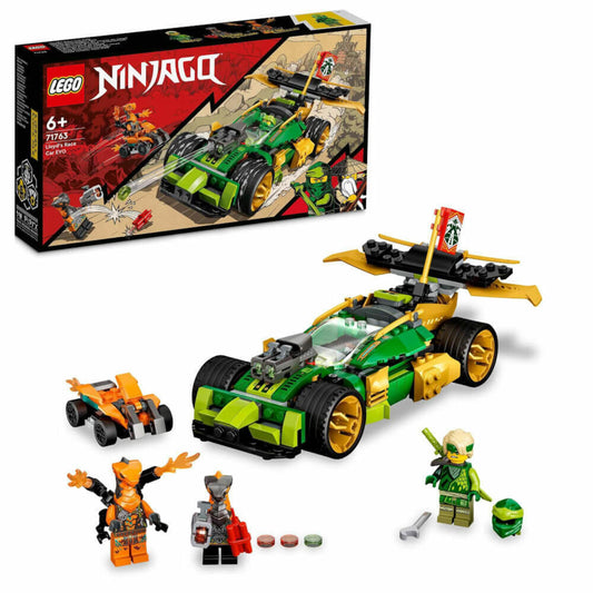 LEGO Ninjago Lloyds Rennwagen EVO, 279-tlg., Bauset, Konstruktionsset, Bausteine, Spielzeug, ab 6 Jahre, 71763