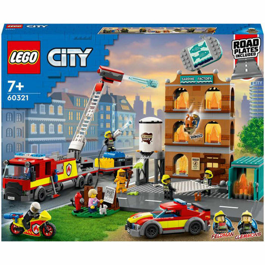 LEGO City 60321 Feuerwehreinsatz mit Löschtruppe