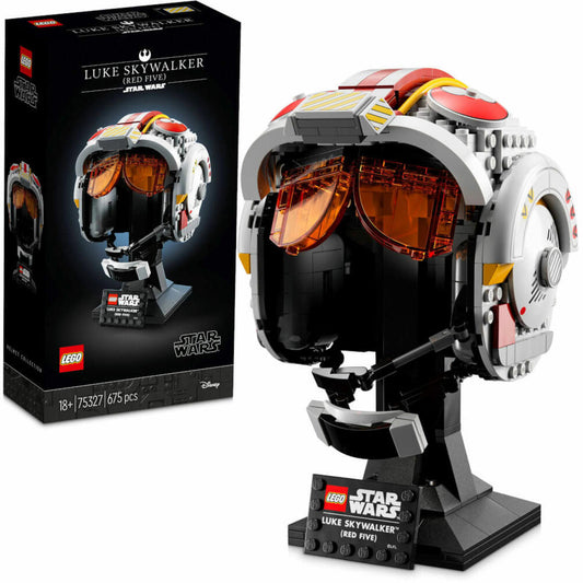 LEGO Star Wars Helm von Luke Skywalker Rot Fünf, 675-tlg., Bauset, Konstruktionsset, Bausteine, ab 18 Jahre, 75327