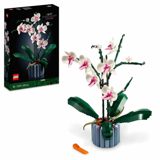LEGO Creator ICONS Orchidee, 608-tlg., Bauset, Konstruktionsset, Bausteine, Blume, ab 18 Jahre, 10311