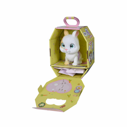 Simba Pamper Petz Hase, Spielzeughase, Spielzeug, Haustier, Tierbaby, mit Funktion, ab 3 Jahre, 15 cm, 105953052
