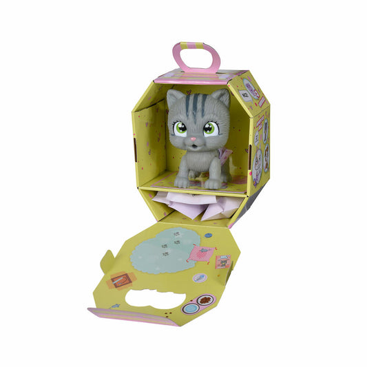 Simba Pamper Petz Katze, Spielzeugkatze, Spielzeug, Haustier, Tierbaby, mit Funktion, ab 3 Jahre, 15 cm, 105953051