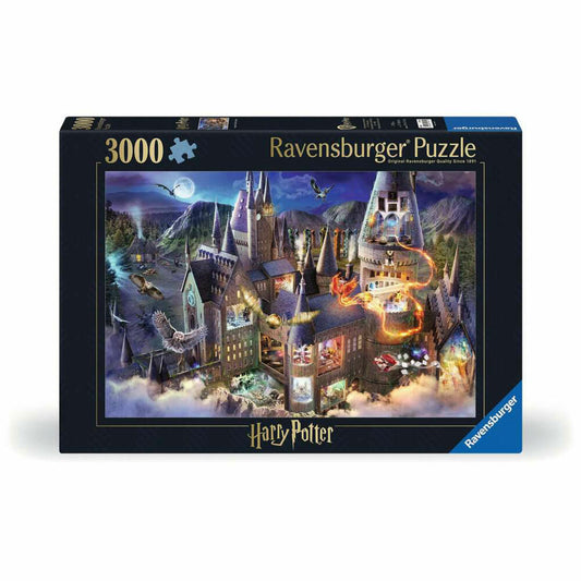 Ravensburger Puzzle Hogwarts Interior, Erwachsenenpuzzle, 3000 Teile, ab 14 Jahren, 17561