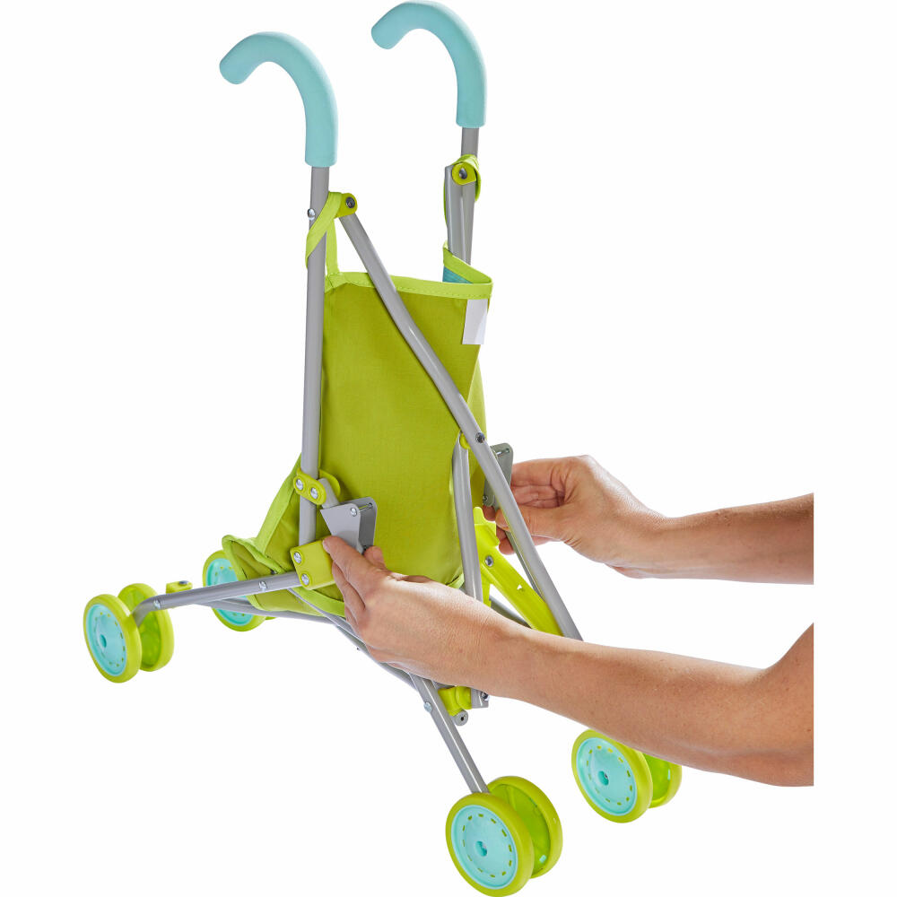 HABA Doll Buggy Summer Meadow, Doll Buggy, Doll Pram, Doll Accessories, Accessories, 306208