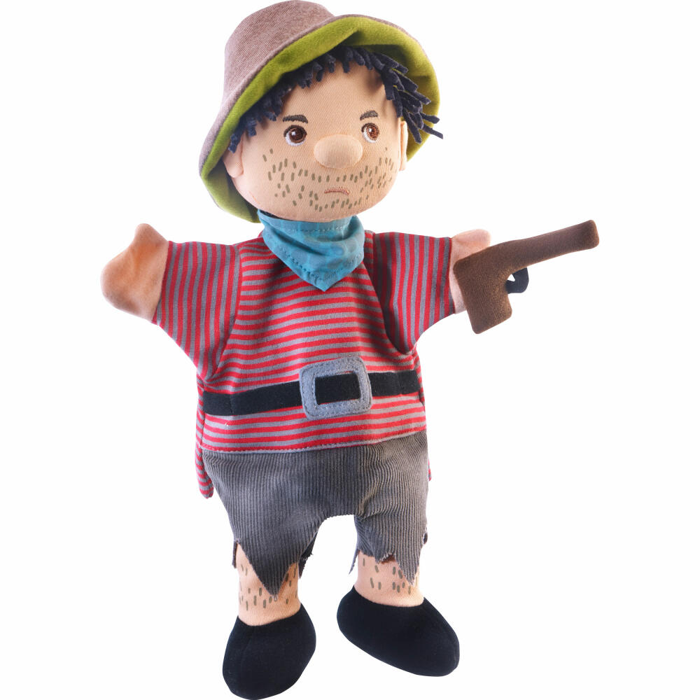 HABA hand puppet robber, puppet theater, hand puppet, Punch and Judy show, puppet show, 306244
