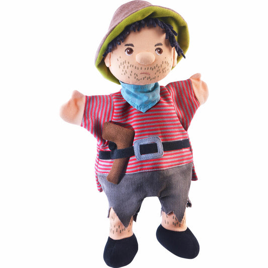 HABA hand puppet robber, puppet theater, hand puppet, Punch and Judy show, puppet show, 306244
