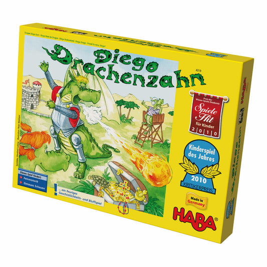 HABA Diego Drachenzahn, Geschicklichkeitsspiel, Kinderspiel, Spiele, 4319