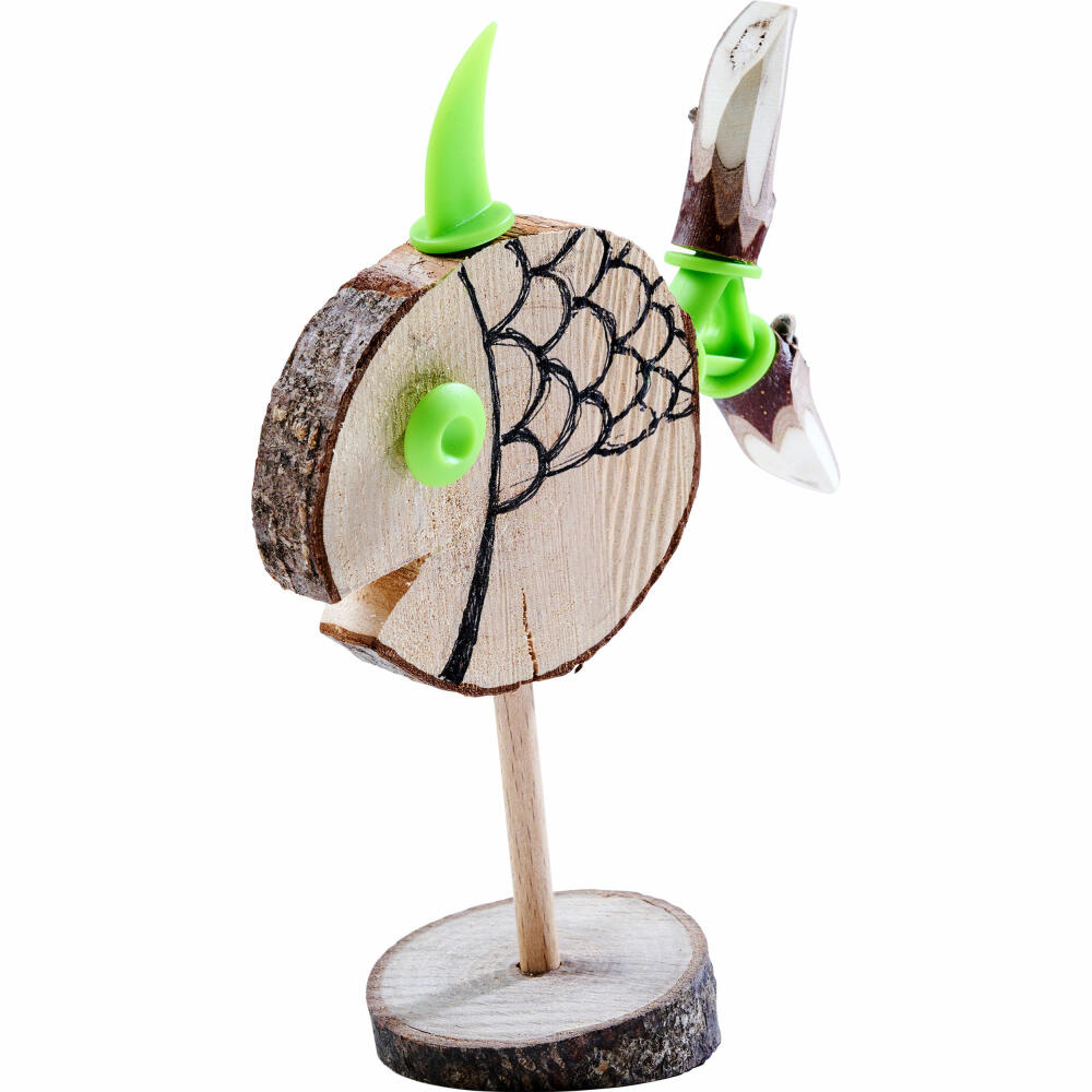 HABA Terra Kids Connectors Construction Set Fishes, Construction Kit, Construction Toy, Ages 8 and Up, 306310