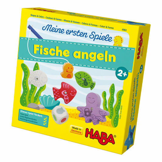HABA My First Games Fish Fishing, Skill Game, Children's Game, Children's Game, 4983