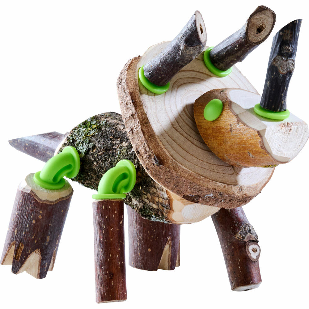 HABA Terra Kids Connectors Construction Set Dinosaur, Construction Kit, Construction Toy, Ages 8 and Up, 306309