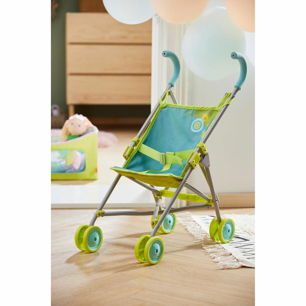 HABA Doll Buggy Summer Meadow, Doll Buggy, Doll Pram, Doll Accessories, Accessories, 306208