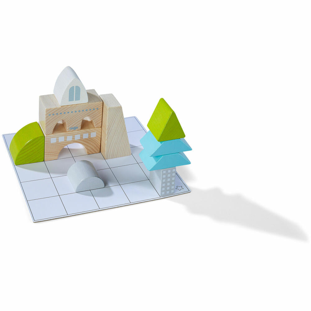 HABA Puzzle Game Logic Builder, Building Blocks, Children's Game, 3D Puzzle Game, Children, from 5 Years, 306313