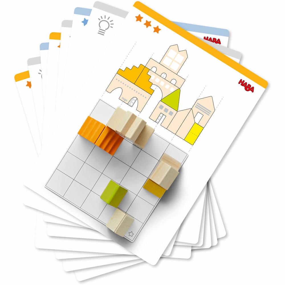 HABA Puzzle Game Logic Builder, Building Blocks, Children's Game, 3D Puzzle Game, Children, from 5 Years, 306313