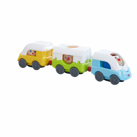 HABA Kullerbü Express Train, Train, Railway, Marble Run Accessories, Extension, 306496